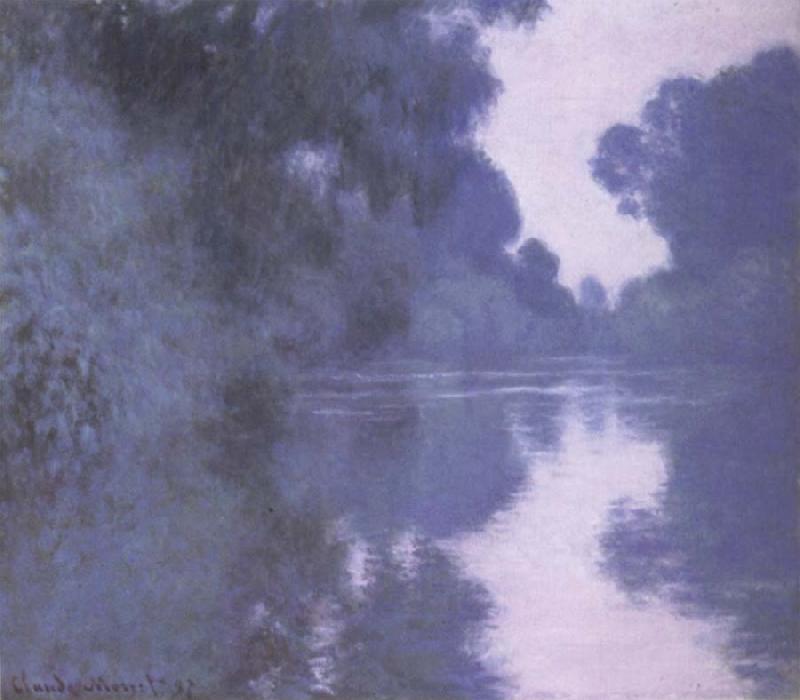 Claude Monet Morning on the Seine,near Giverny